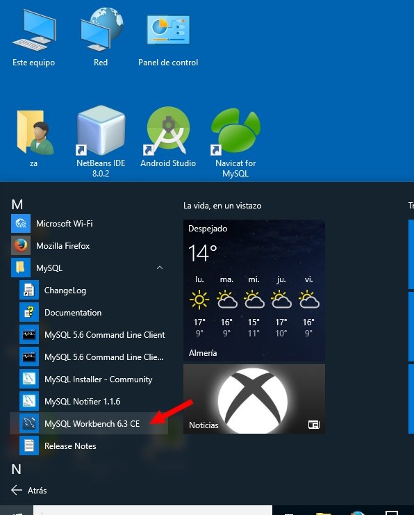 captura pantalla windows con workbench