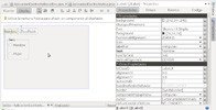 Captura de pantalla que muestra la ventana donde modificar propiedades de la interfaz utilizando NetBeans.