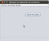 Captura de la pantalla principal de la aplicación de prueba.