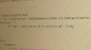 Captura de pantalla que muestra un extracto de un programa de ordenador.