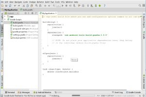 Entorno base de un proyecto nuevo en Android