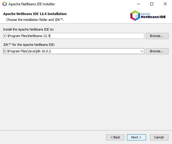 Proceso de instalación de Netbean