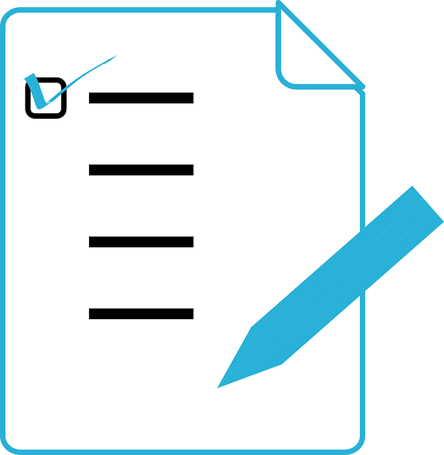 Hoja de checklists