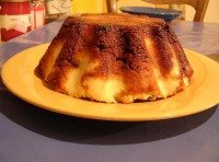 Imagen de un flan.