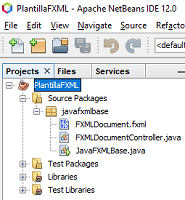 Estructura FXML
