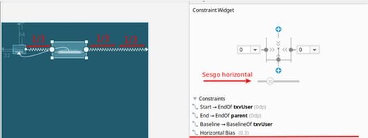 Modificar sesgo de una vista Ejemplo que muestra cómo modificar el sesgo de una vista