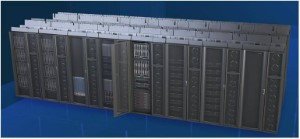 Imagen del superodenador español llamado Caléndula instalado en  Universidad de León,gestionado por la Fundación del Centro de Supercomputación de Castilla y León.