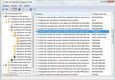 Muestra varias entradas referentes al Control de Cuentas de Usuario dentro del Editor de directivas de grupo local.