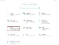 Cuentas de usuarios en Configuración