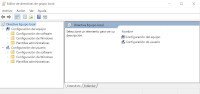 Muestra la ventana de la herramienta Editor de directivas de grupo local. 
